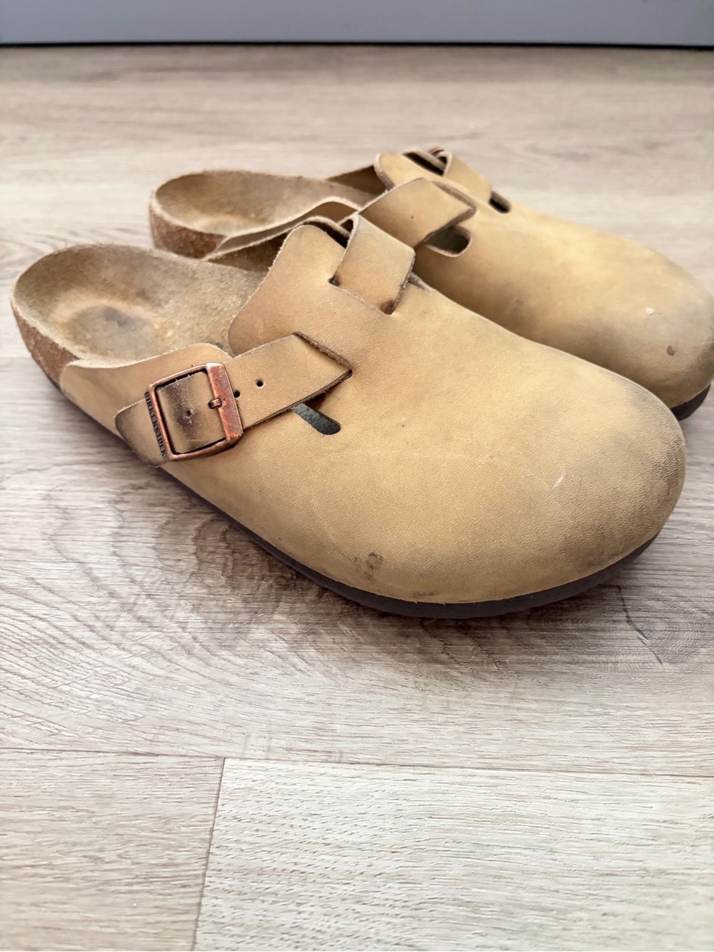 Birkenstock Boston Clog Tobacco Brown size 40 women’s 9/ men’s 7